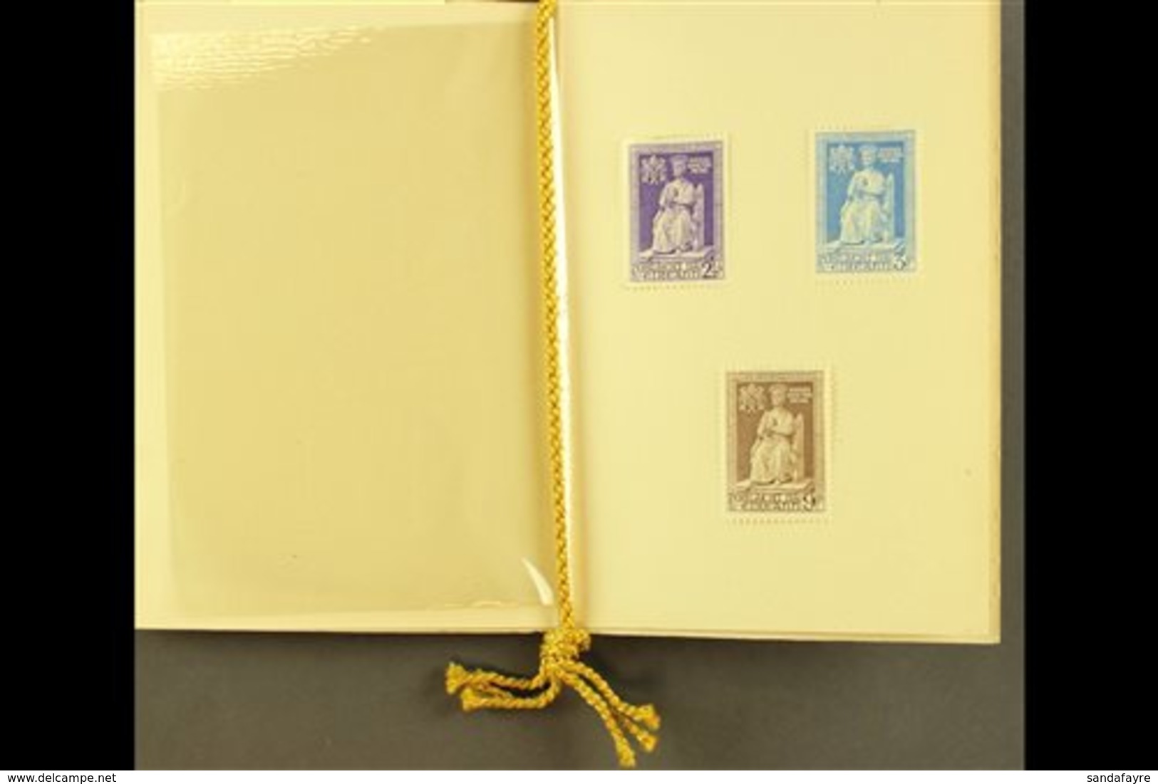 1950  Holy Year Set (SG 149/51) Mint In Special Presentation Folder. For More Images, Please Visit Http://www.sandafayre - Other & Unclassified