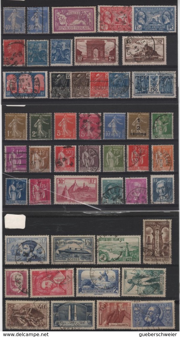 Carton De 3,5 Kg De Timbres, Lettres, Entiers Postaux, Aérogrammes, Beau Lot De Timbres De France Et Colonies - Colecciones Completas