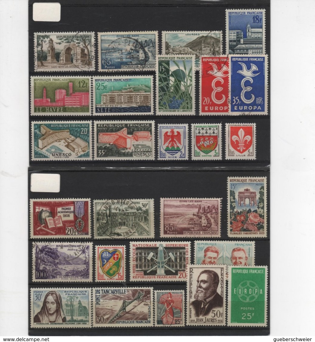 Carton de 3,5 kg de Timbres, lettres, entiers postaux, aérogrammes, beau lot de timbres de France et colonies