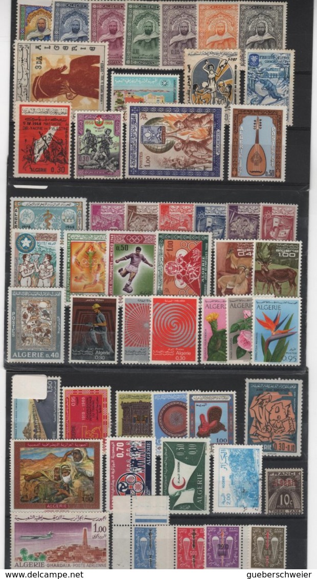 Carton de 3,5 kg de Timbres, lettres, entiers postaux, aérogrammes, beau lot de timbres de France et colonies