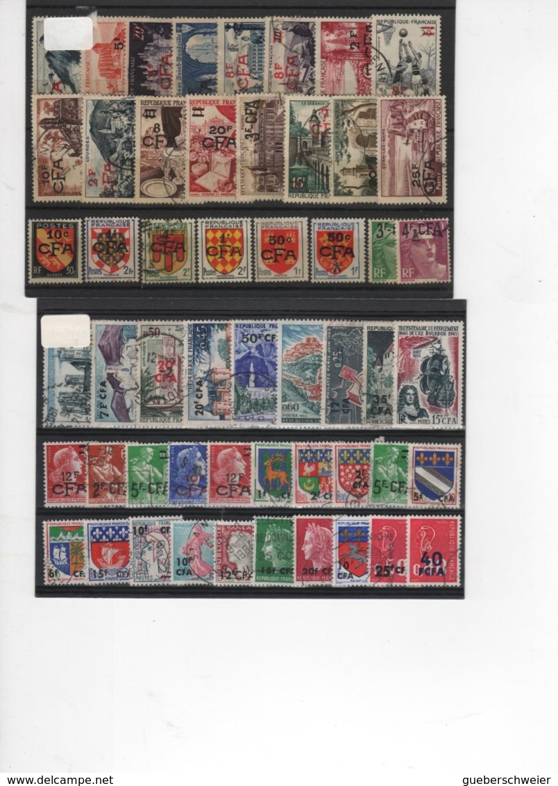 Carton de 3,5 kg de Timbres, lettres, entiers postaux, aérogrammes, beau lot de timbres de France et colonies