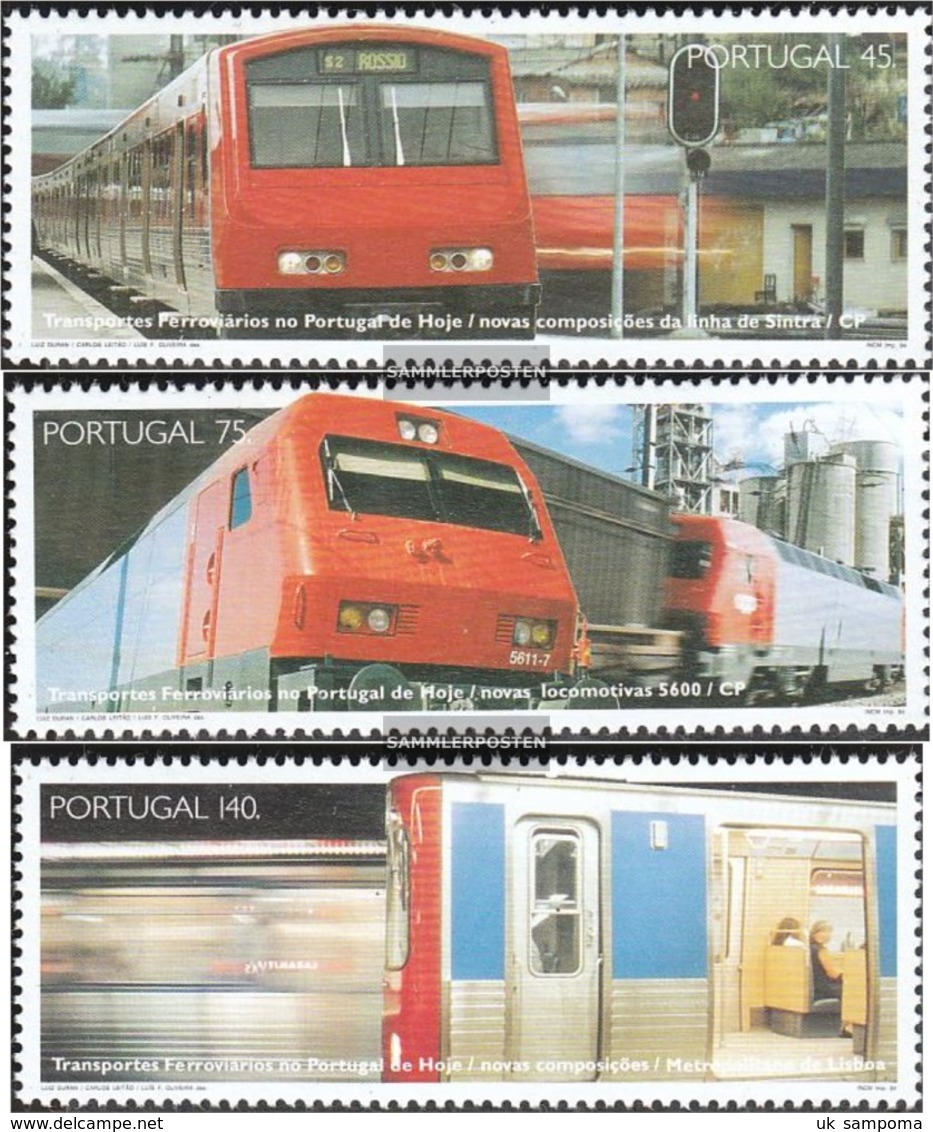 Portugal 2046-2048 (complete Issue) Unmounted Mint / Never Hinged 1994 Rail - Unused Stamps
