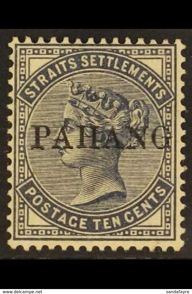 PAHANG  1889 10c Slate, Ovptd "PAHANG", SG 3, Very Fine And Fresh Mint. For More Images, Please Visit Http://www.sandafa - Sonstige & Ohne Zuordnung