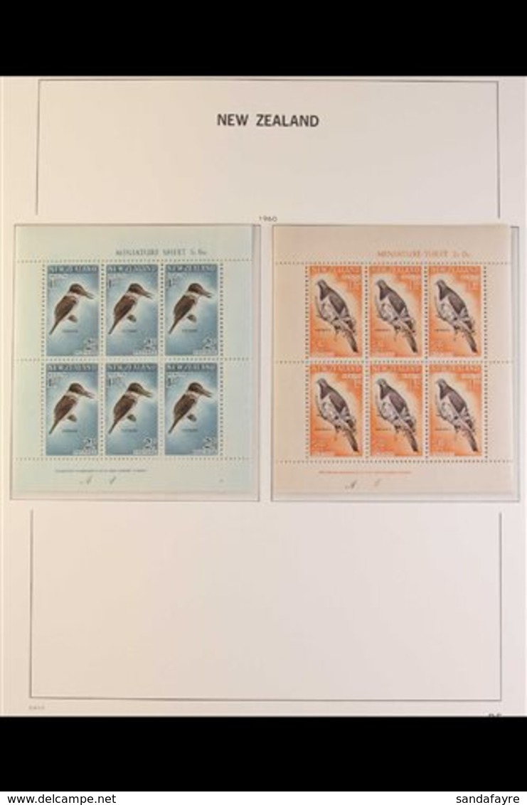 1957 - 1983 COMPLETE NHM HEALTH MINIATURE SHEET COLLECTION  A Beautiful, Complete Collection Of Never Hinged Mint Miniat - Autres & Non Classés