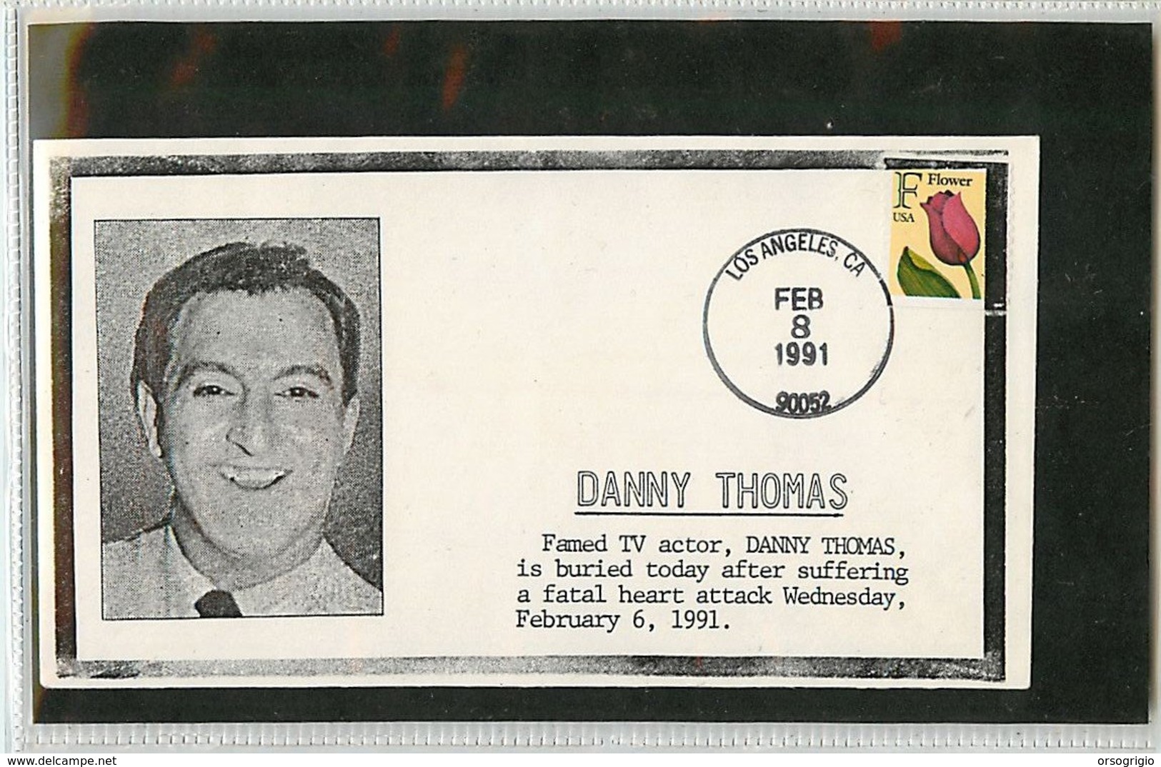 USA - CINEMA - FILM -   ACTOR  TV  DANNY  THOMAS - Cinema