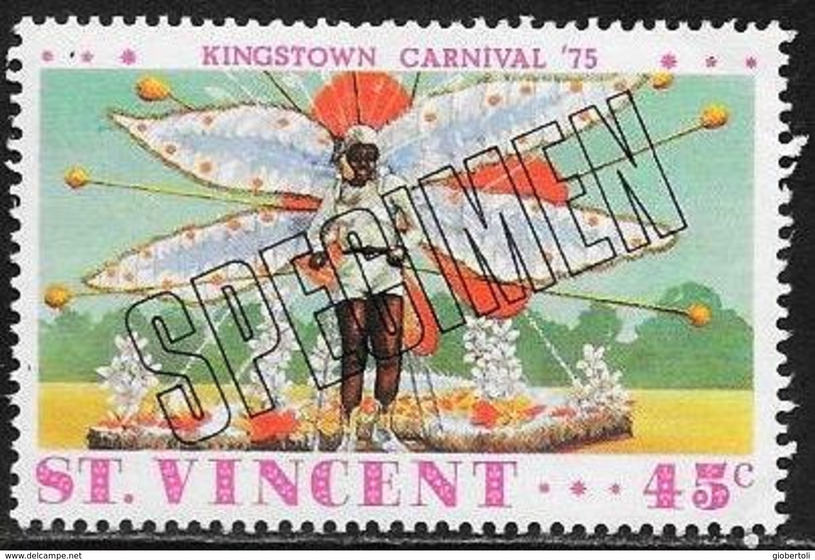 San Vincenzo/St. Vincent: Specimen, Carnevale Di Kingstown, Kingstown Carnival, Carnaval De Kingstown - Carnevale