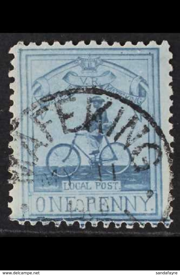 MAFEKING  1900 (6 - 10th April) 1d Pale Blue/blue "Cadet Sergeant Major Goodyear", SG 17, Very Fine Used For More Images - Sin Clasificación