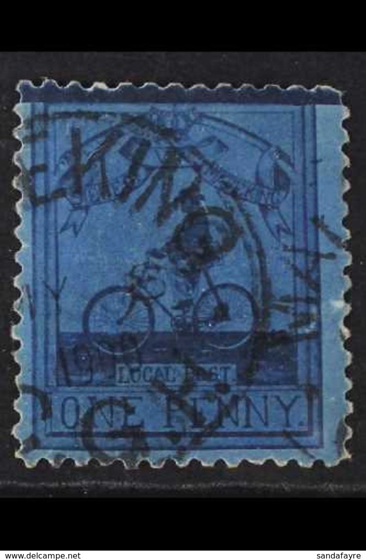 MAFEKING  1900 (6 - 10th April) 1d Deep Blue/blue "Cadet Sergeant Major Goodyear", SG 18, Fine Used For More Images, Ple - Unclassified