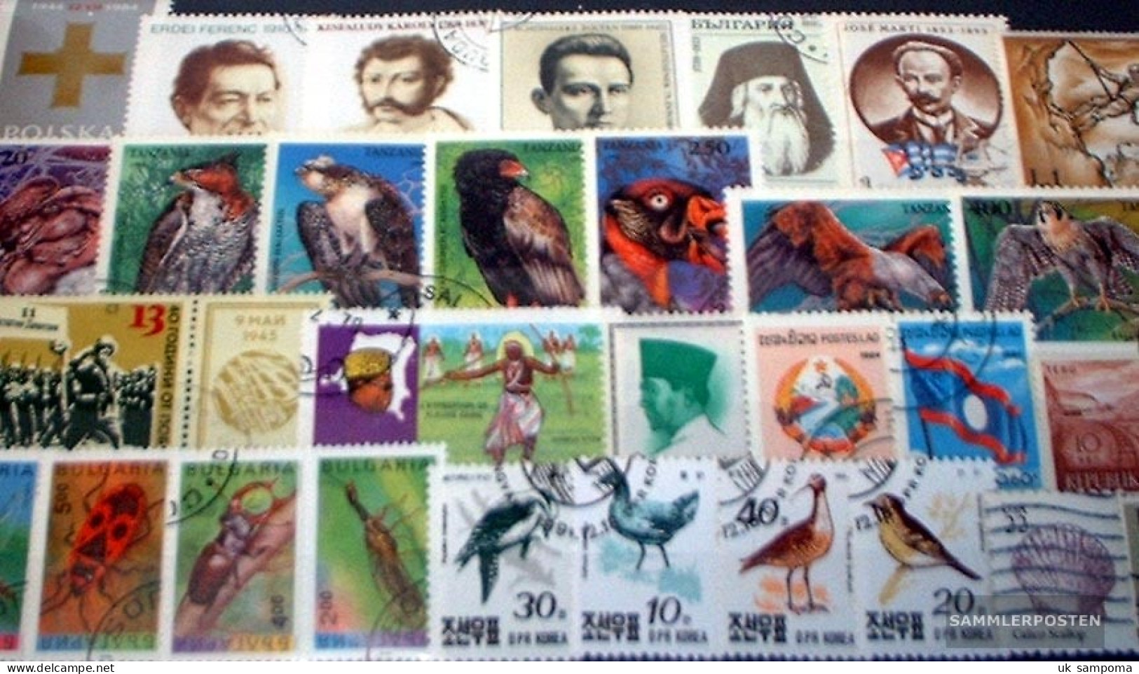 All World 1000 Different Stamps - Lots & Kiloware (mixtures) - Max. 999 Stamps