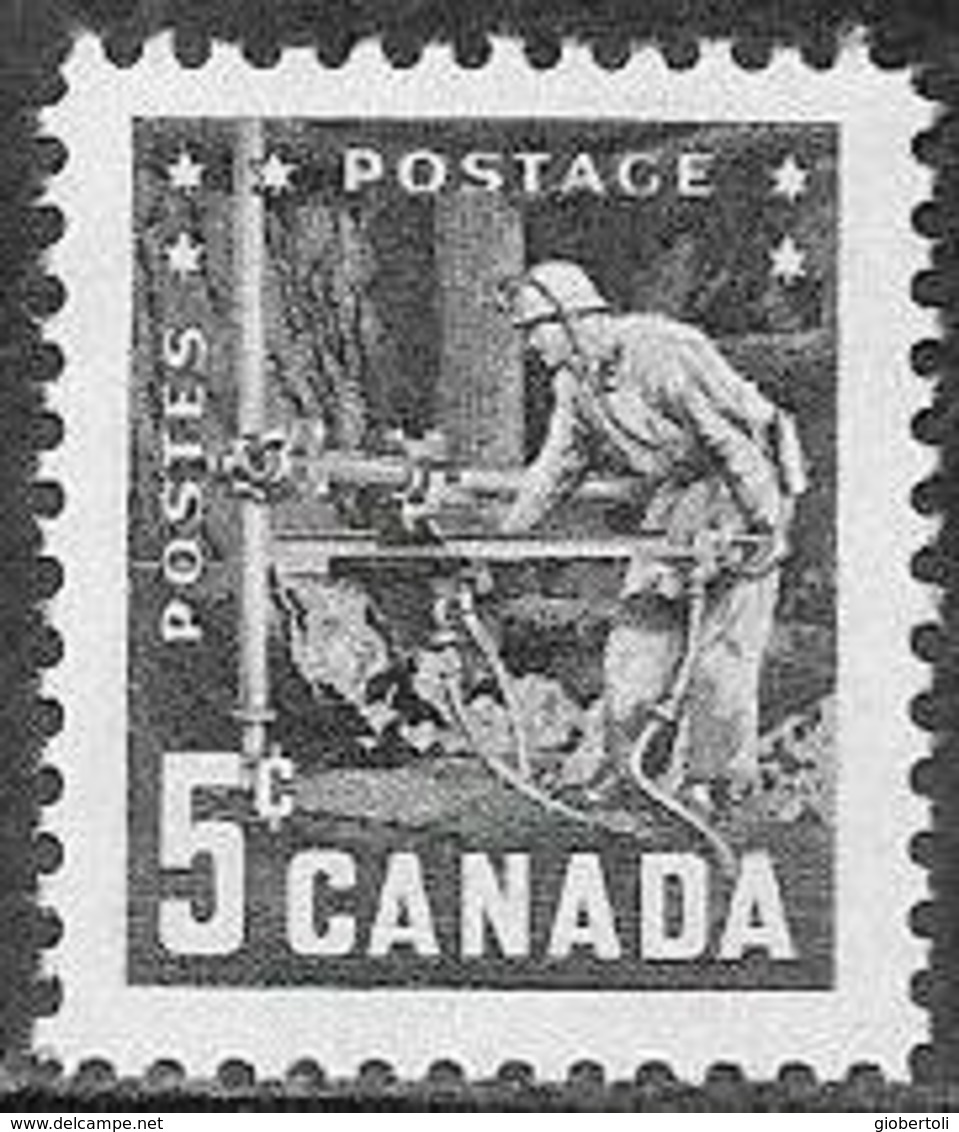 Canada: Minatore, Miner, Mineur - Minerales