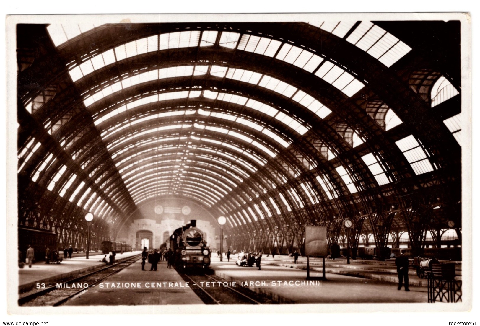 Milano Stazione Centrale 2 Postcards - Milano (Mailand)