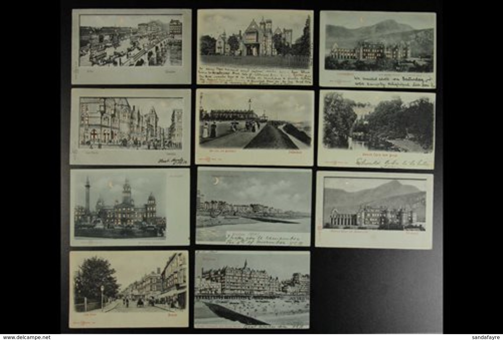 "WH" BERLIN PICTURE POSTCARDS  1901-08 All Different Used Or Unused Collection Of Sepia Picture Postcards Made By "WH" O - Other & Unclassified