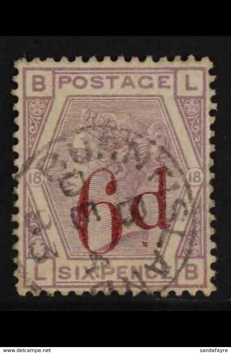 1881  6d On 6d Lilac, SG 162, Neat Burntisland Cds. For More Images, Please Visit Http://www.sandafayre.com/itemdetails. - Otros & Sin Clasificación