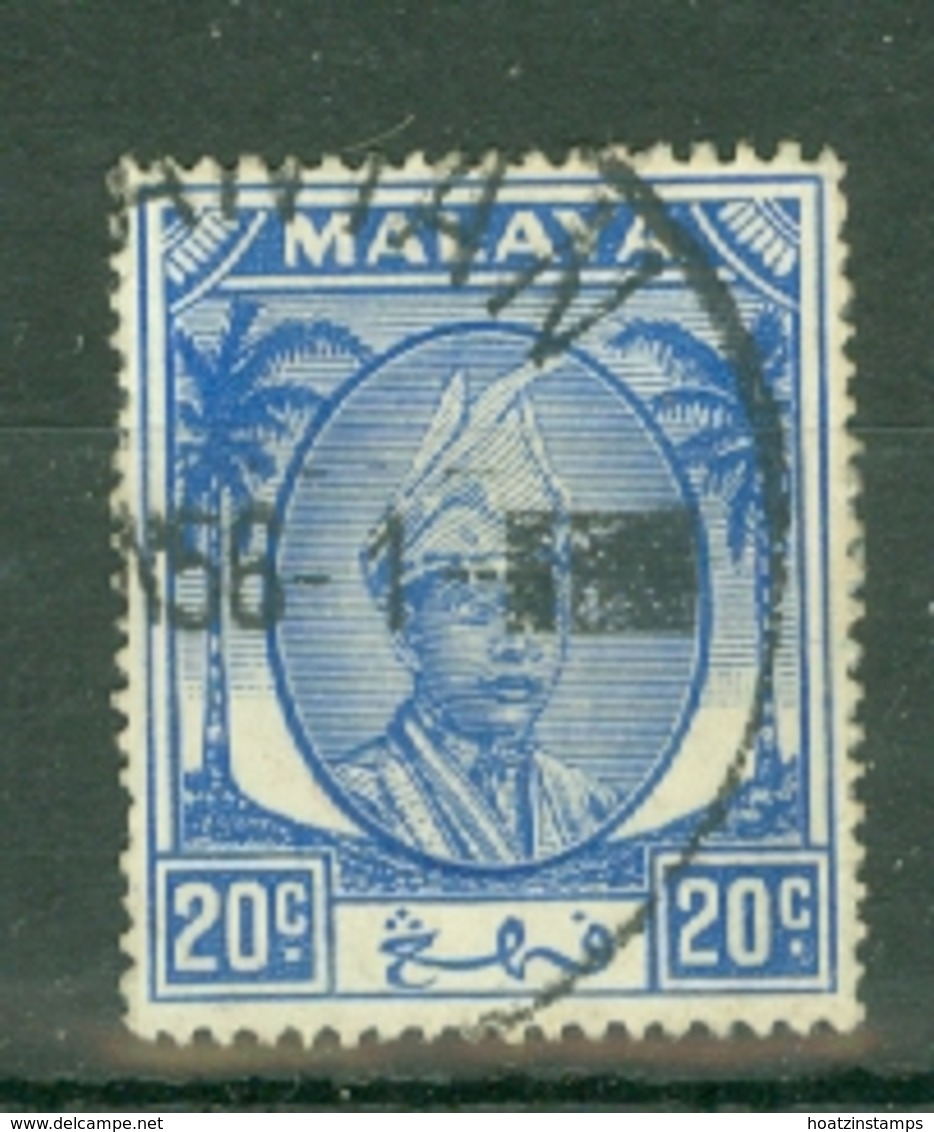 Malaya - Pahang: 1950/56   Sultan Abu Bakar    SG66     25c       Used - Pahang