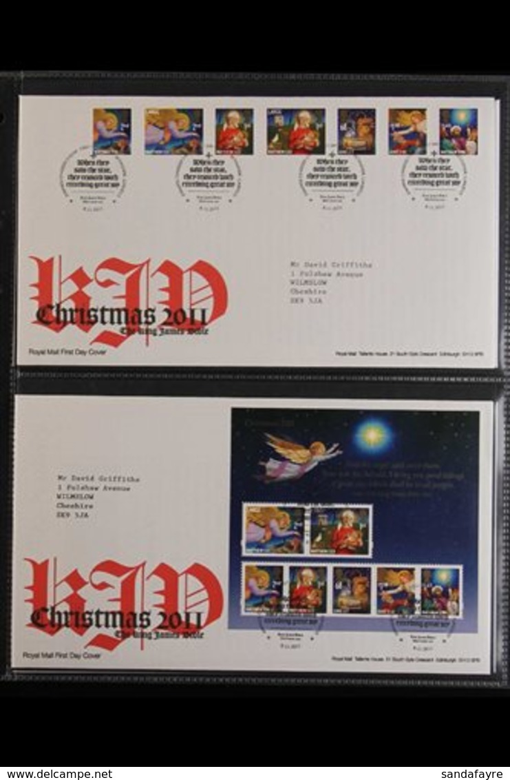 2011 COMMEMORATIVES YEAR SET  A Complete Run Of Commemorative/ Topical Sets And Miniature Sheets (no 'Post & Go') For Th - FDC