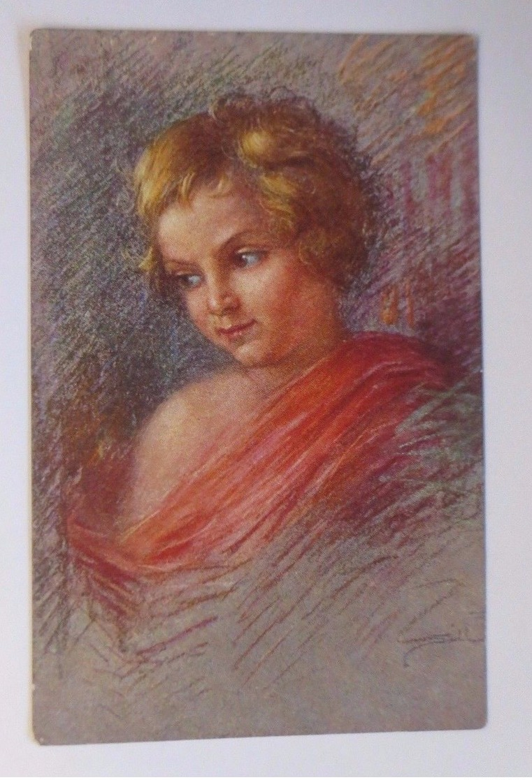 "Künstlerkarte, Kinder, Mode" 1917, Sidoli,  Künstler Aus Italien ♥ (48979) - Sonstige & Ohne Zuordnung