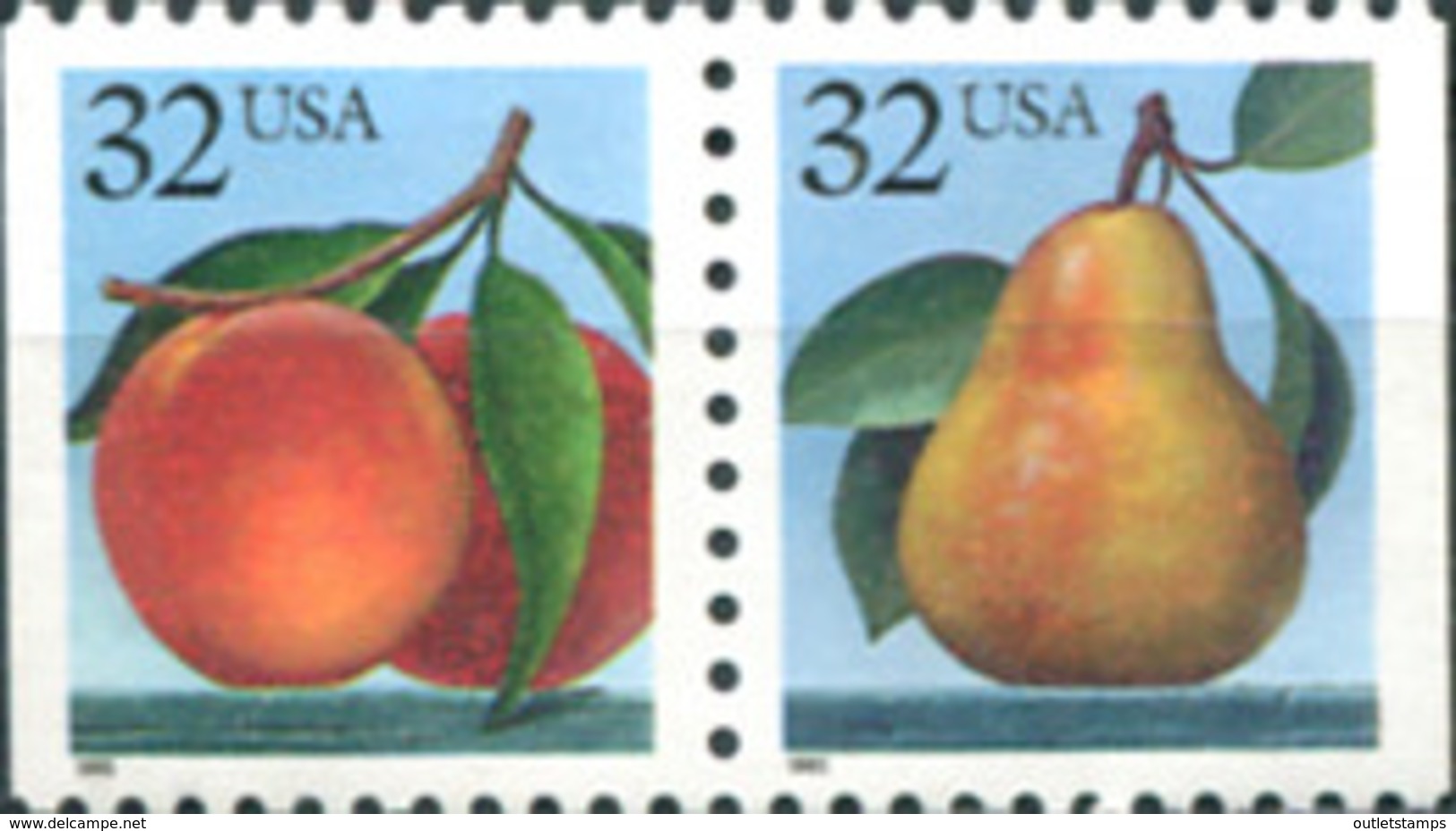 Ref. 311239 * NEW *  - UNITED STATES . 1995. FRUITS. FRUTA - Unused Stamps