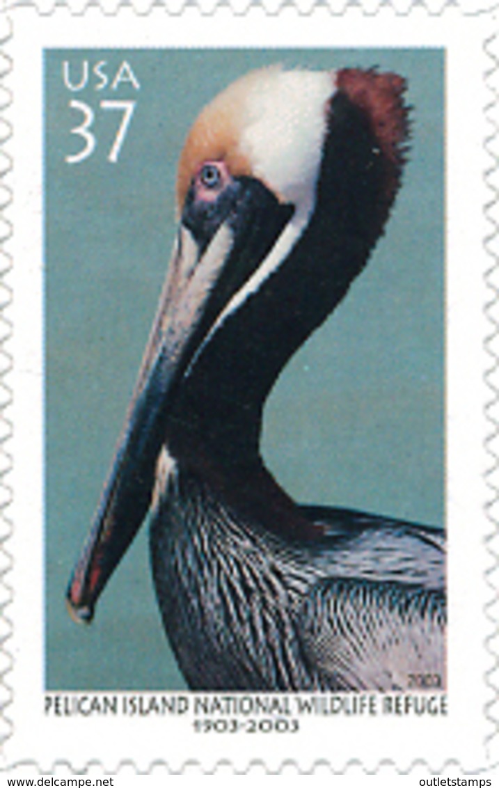 Ref. 121472 * NEW *  - UNITED STATES . 2003. CENTENARIO DEL PELICAN ISLAND NATIONL WILDLIFE REFUGE - Nuevos