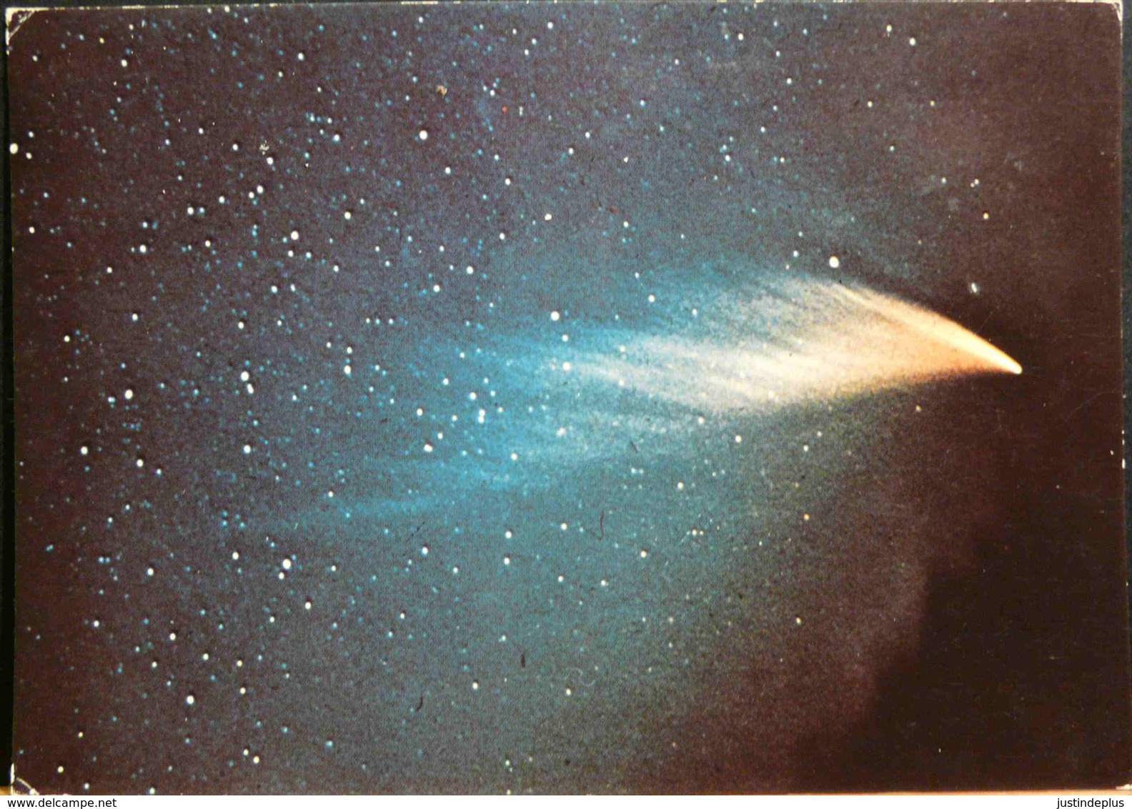 COMETE WEST PRISE PAR UN ASTRONOME AMATEUR EN MARS 1976 CLICHE P.STATTMAY - Astronomie