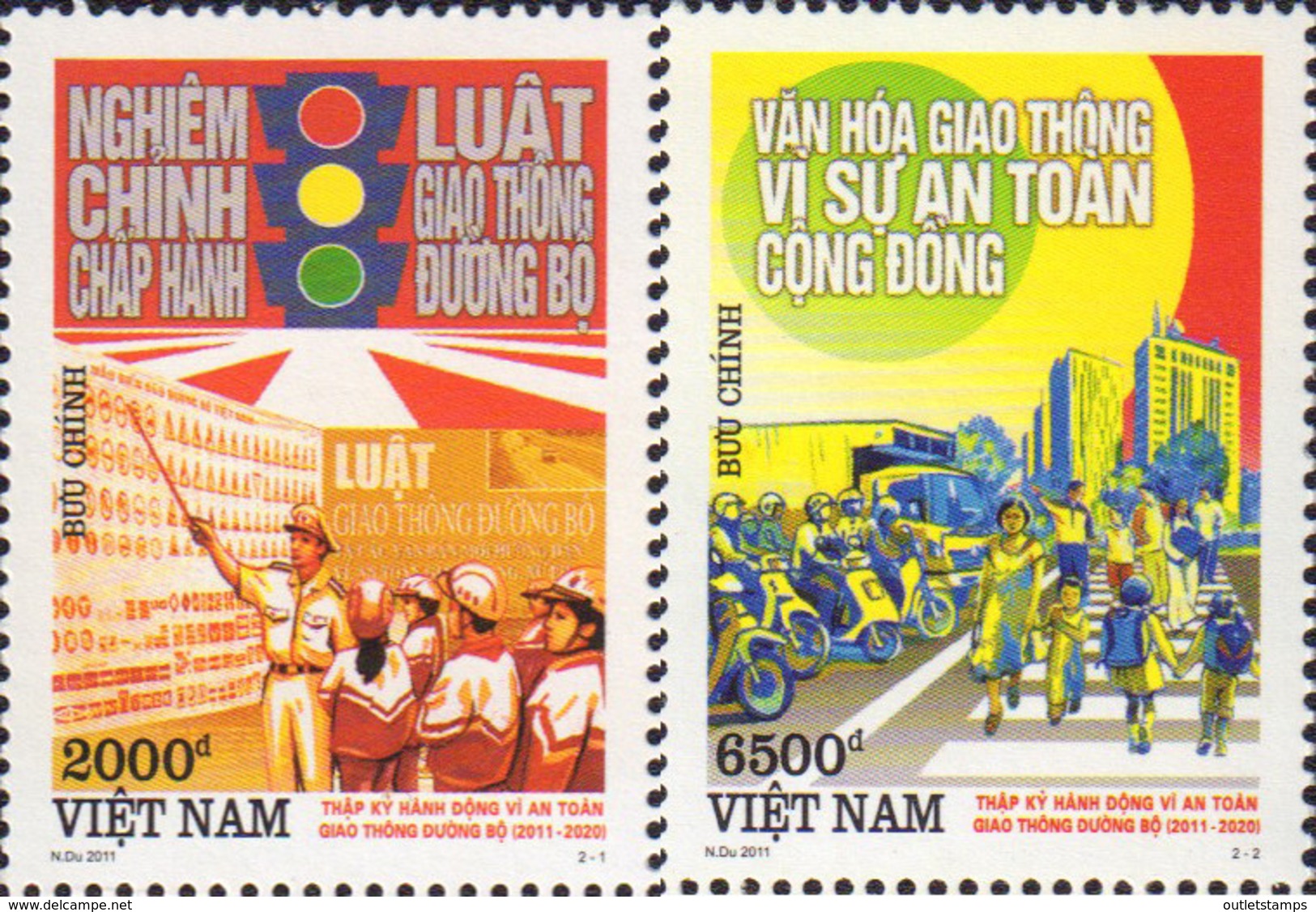 Ref. 566721 * NEW *  - VIET NAM . 2011. SEGURIDAD EN LA VIDA - Vietnam