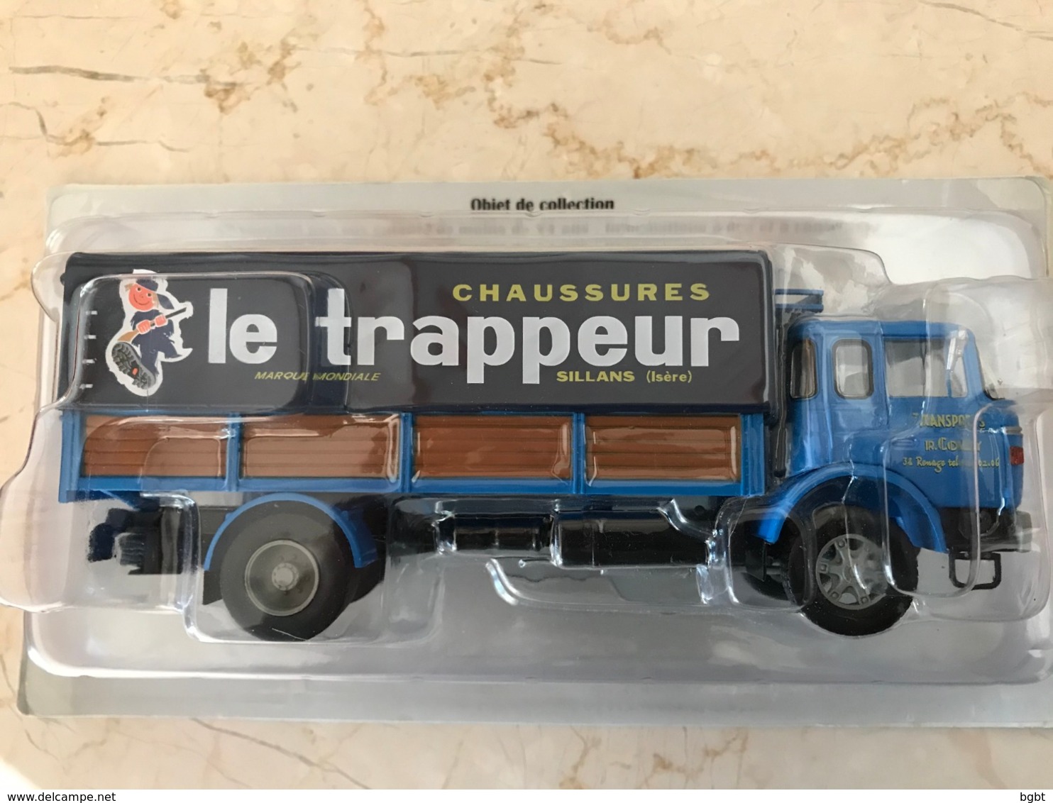 BERLIET GRK 10 CHAUSSURES LE TRAPPEUR - 1/43 - COMME NEUF SOUS BLISTER - Other & Unclassified