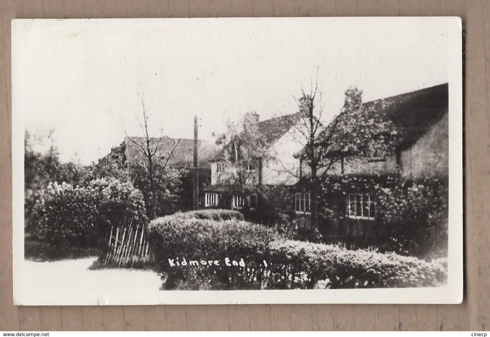 CPSM ANGLETERRE - KIDMORE END - TB PLAN Maisons , Cottages + Jolie Oblitération Verso - Autres & Non Classés