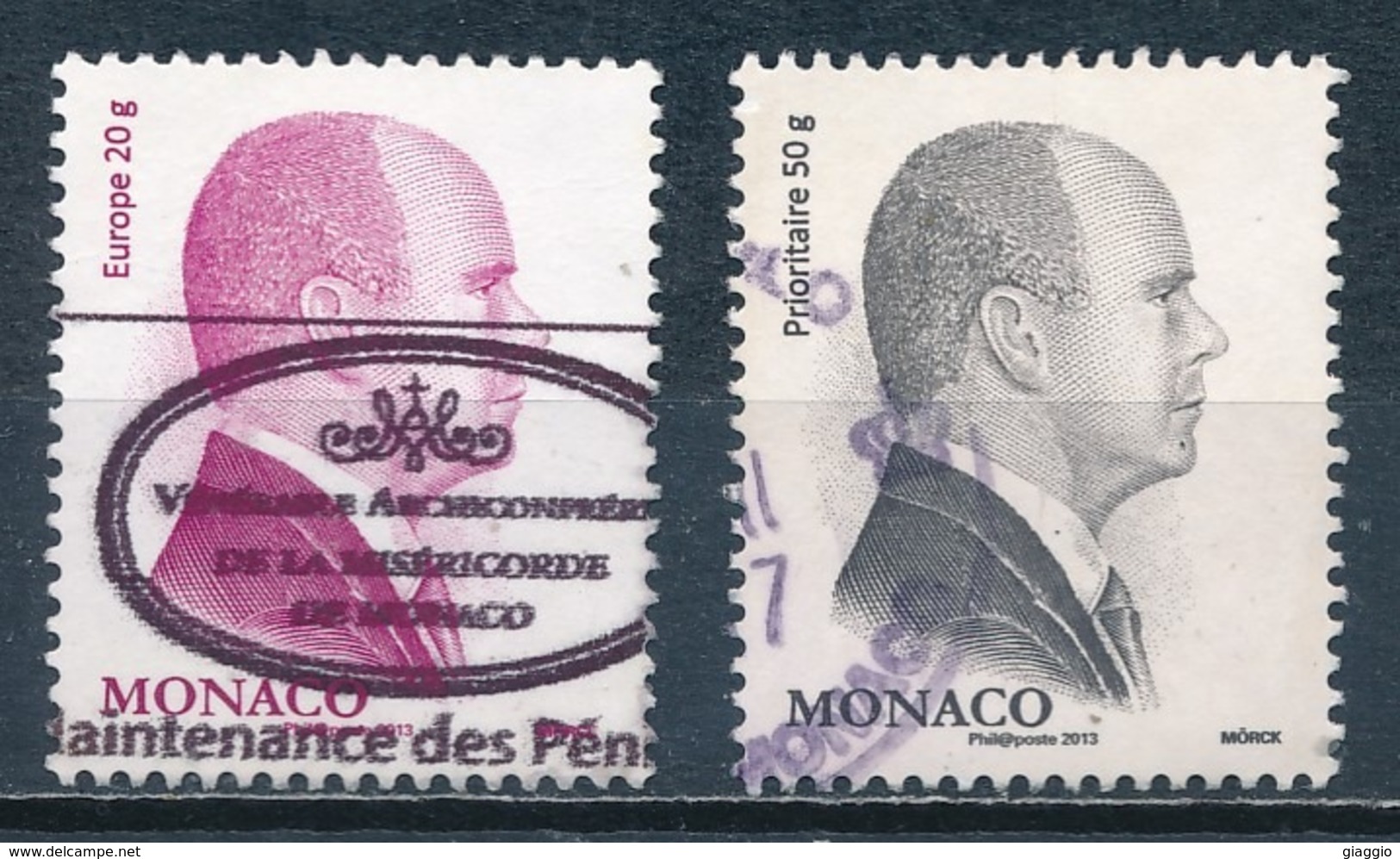 °°° MONACO - Y&T N°2853/55 - 2012 °°° - Oblitérés