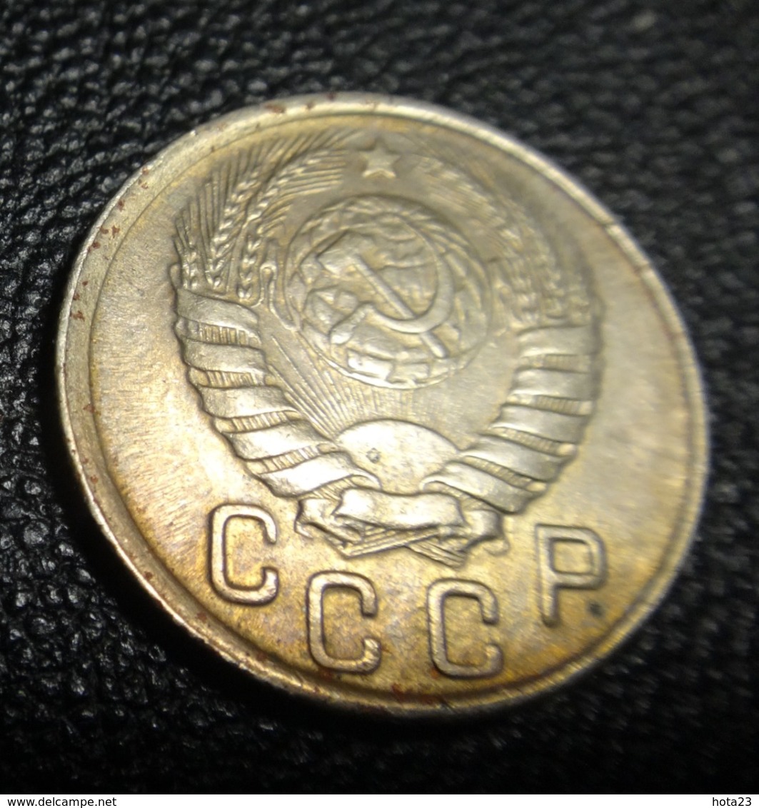 1943 Russia 15 Kopecks / Kopeek Russian Soviet Coin Communist USSR WWII  XF - Rusia