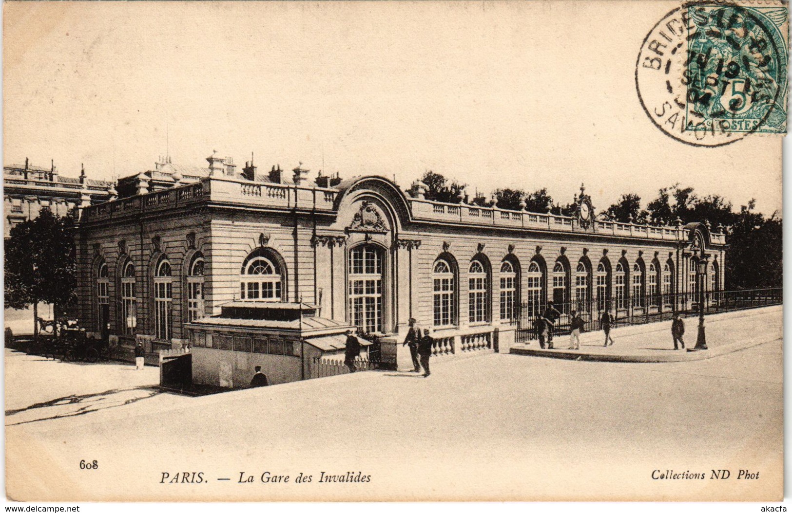 CPA PARIS 7e Gare Des Invalides (575959) - Stations, Underground