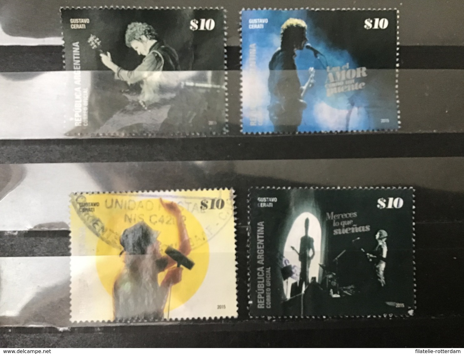 Argentinië / Argentina - Complete Set Gustavo Cerati 2015 - Gebruikt