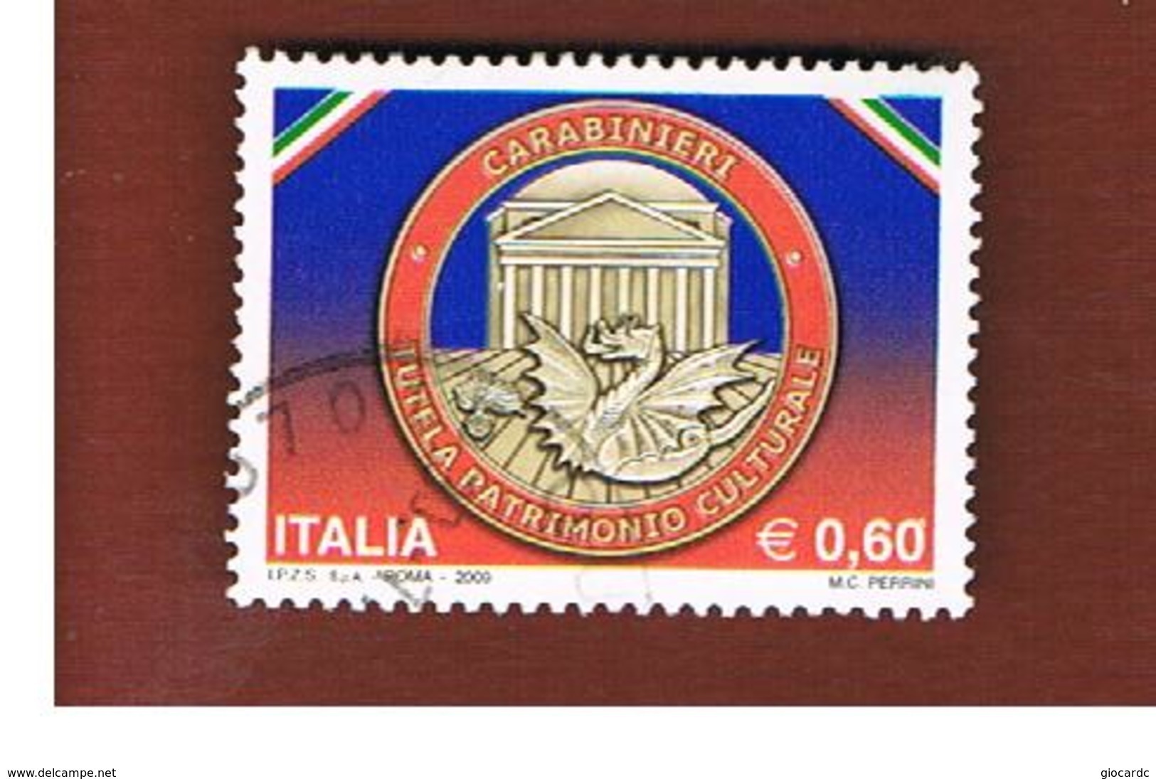 ITALIA REPUBBLICA  -   2009   CARABINIERI    -   USATO  ° - 2001-10: Usati