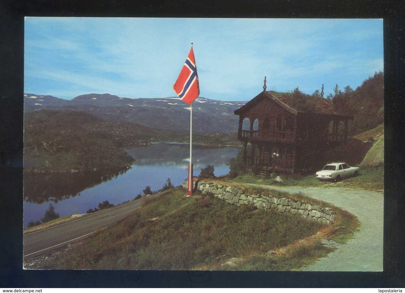 *Farm-storehouse On Pillars, Built In 1666* Foto: N. Loyning. Nueva. - Noruega