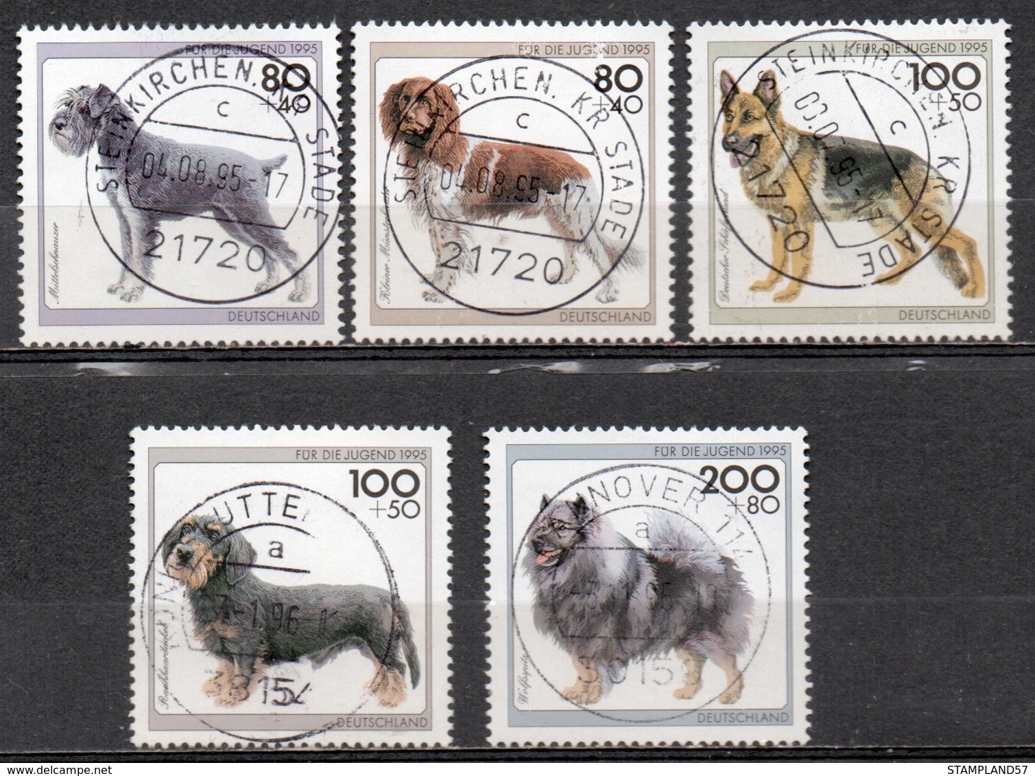 ALLEMAGNE R.F.A 1995  Michel  1797 - 1801 Oblitéré - Usados