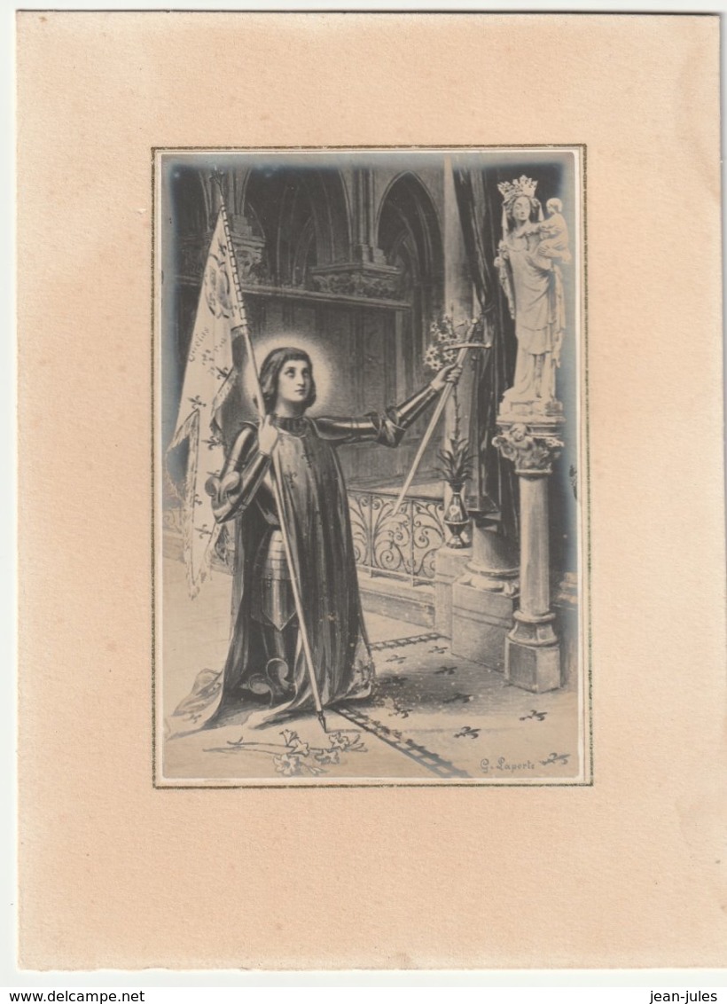 Photo D'une Image - Jeanne D'Arc Par G.Laporte - Ohne Zuordnung