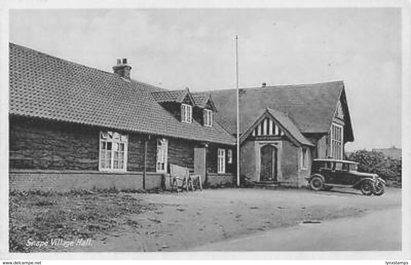 Snape Village Hall Vintage Car Auto - Autres & Non Classés