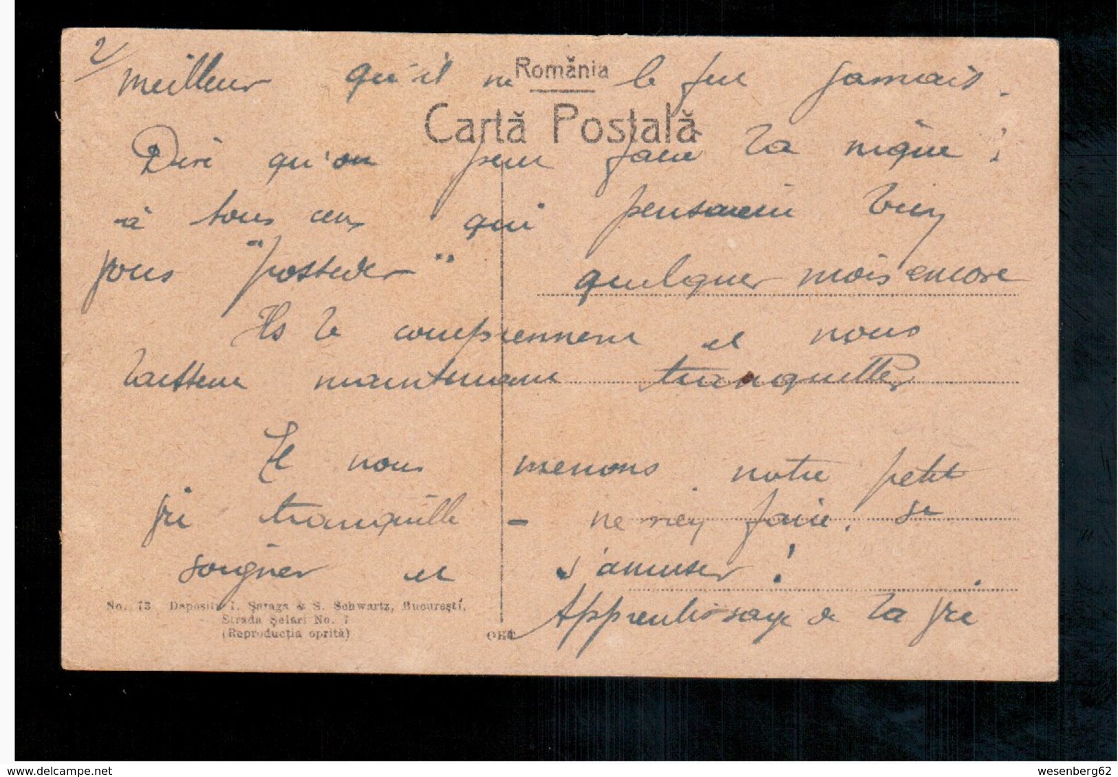 ROMANIA  Braila Teatrul Passalacaua 1919 Old Postcard - Rumania