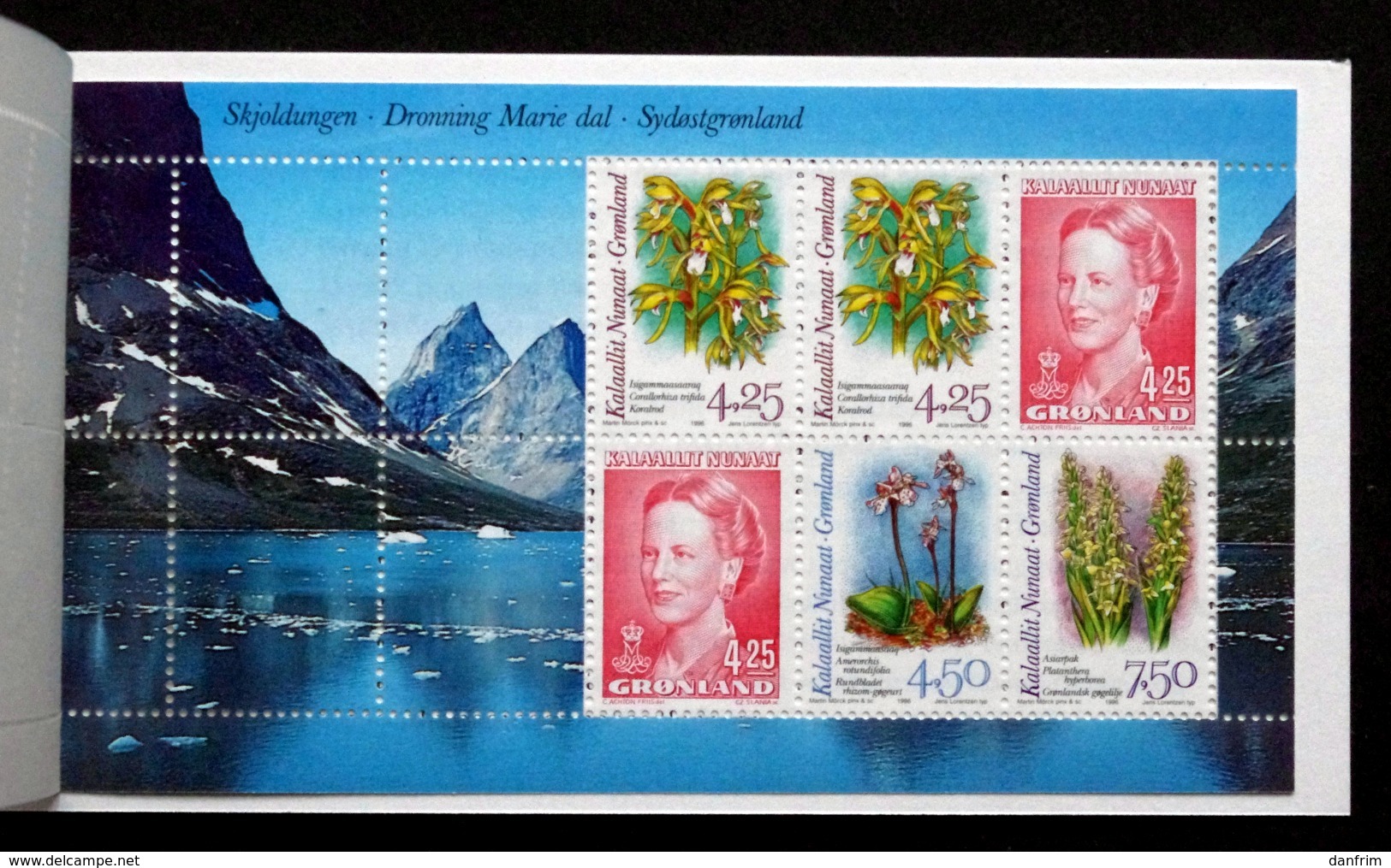 Greenland 1995  Booklet.MH 4.  Minr. MNH  ( ** )      ( Lot  MAPPE  ) - Carnets