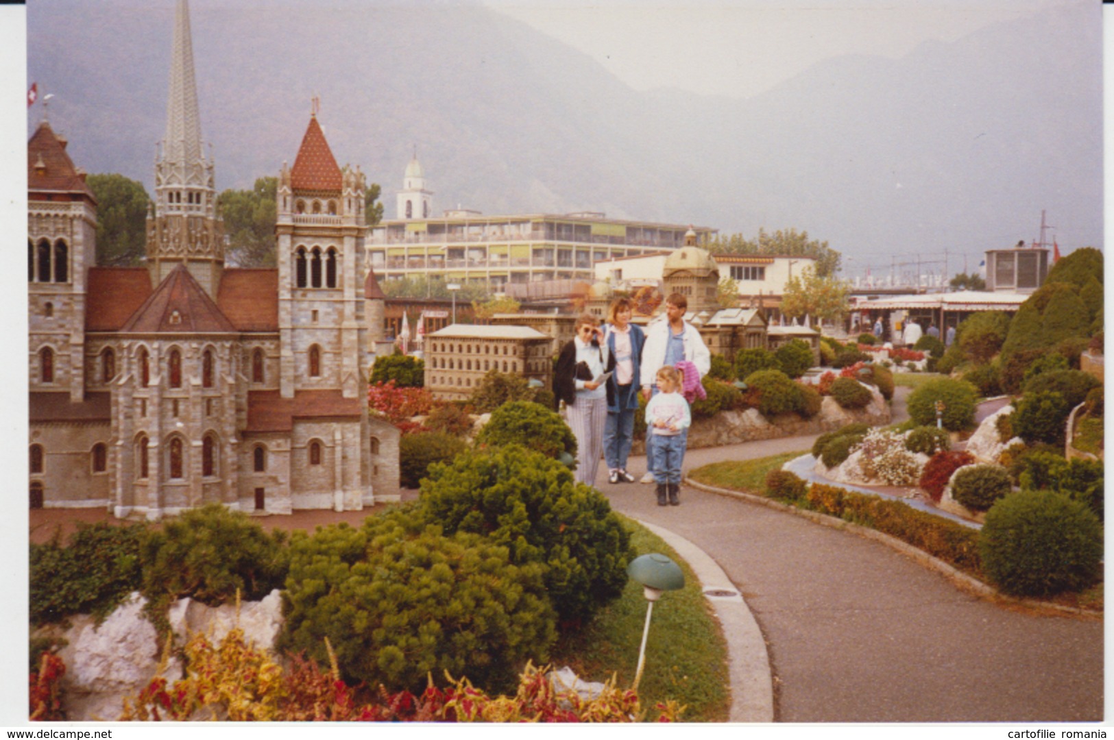 Melide - Swissminiatur - Miniature Village Park Unused (real Photo, Postcard Size) - Melide