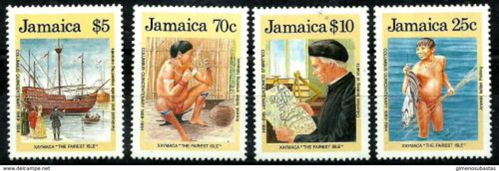 Jamaica Nº 747/50 En Nuevo. - Giamaica (1962-...)