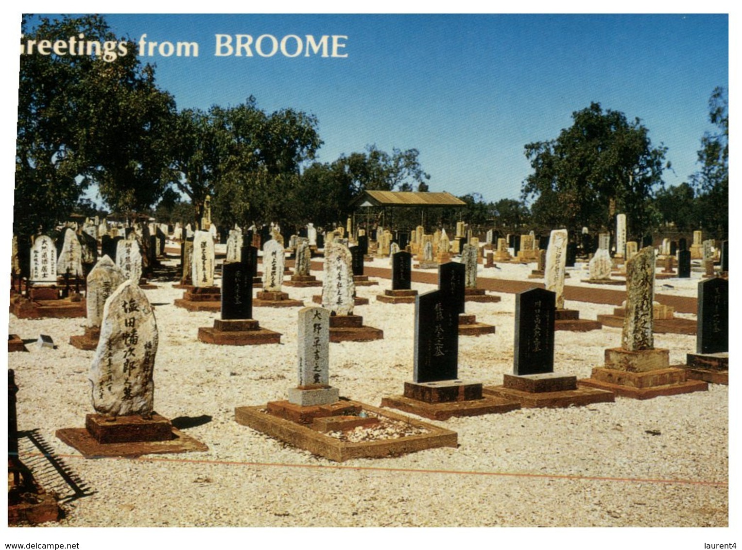 (CH872) Australia - WA - Broome Japanese Pearl Divers Cemetery - Broome