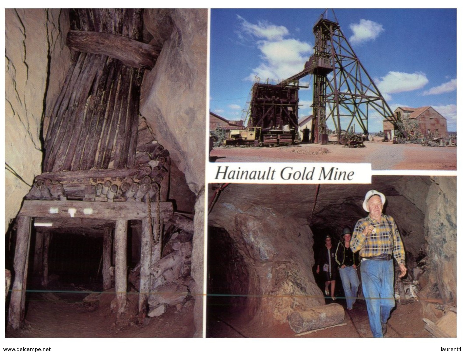 (CH872) Australia - WA - Kalgoorlie Hainault Gold Mine Tour - Kalgoorlie / Coolgardie