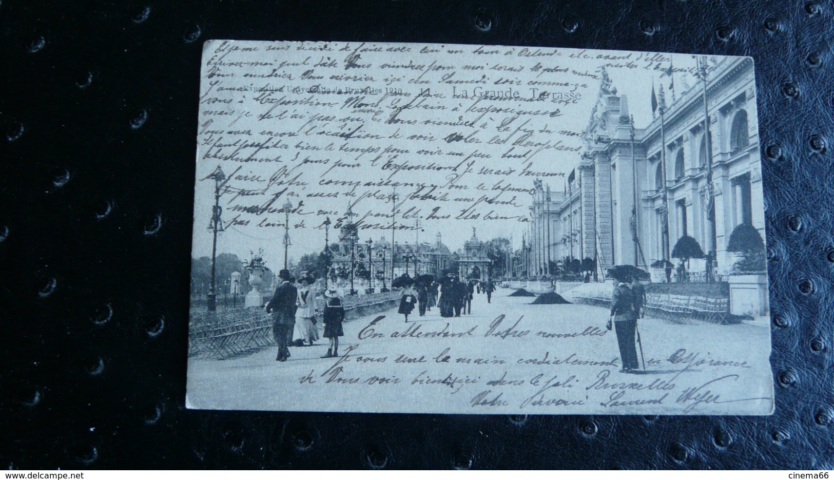 Exposition Universelle De Bruxelles 1910 - LA GRANDE TERRASSE - Universal Exhibitions