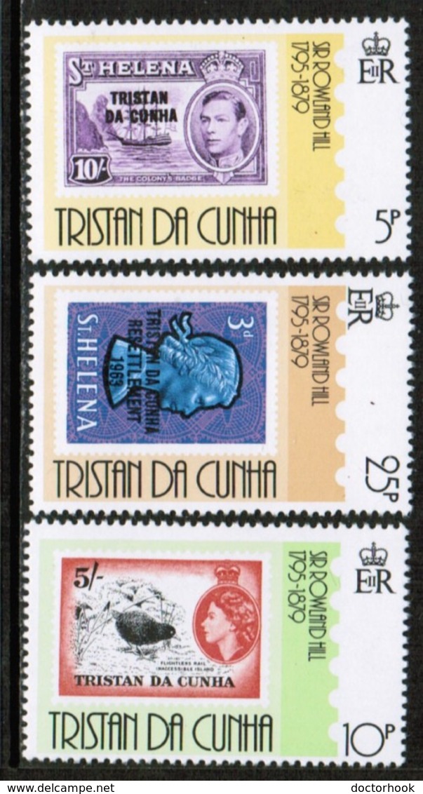 TRISTAN Da CUNHA  Scott # 260-3** VF MINT NH INCLUDING Souvenir Sheet (SS-441) - Tristan Da Cunha