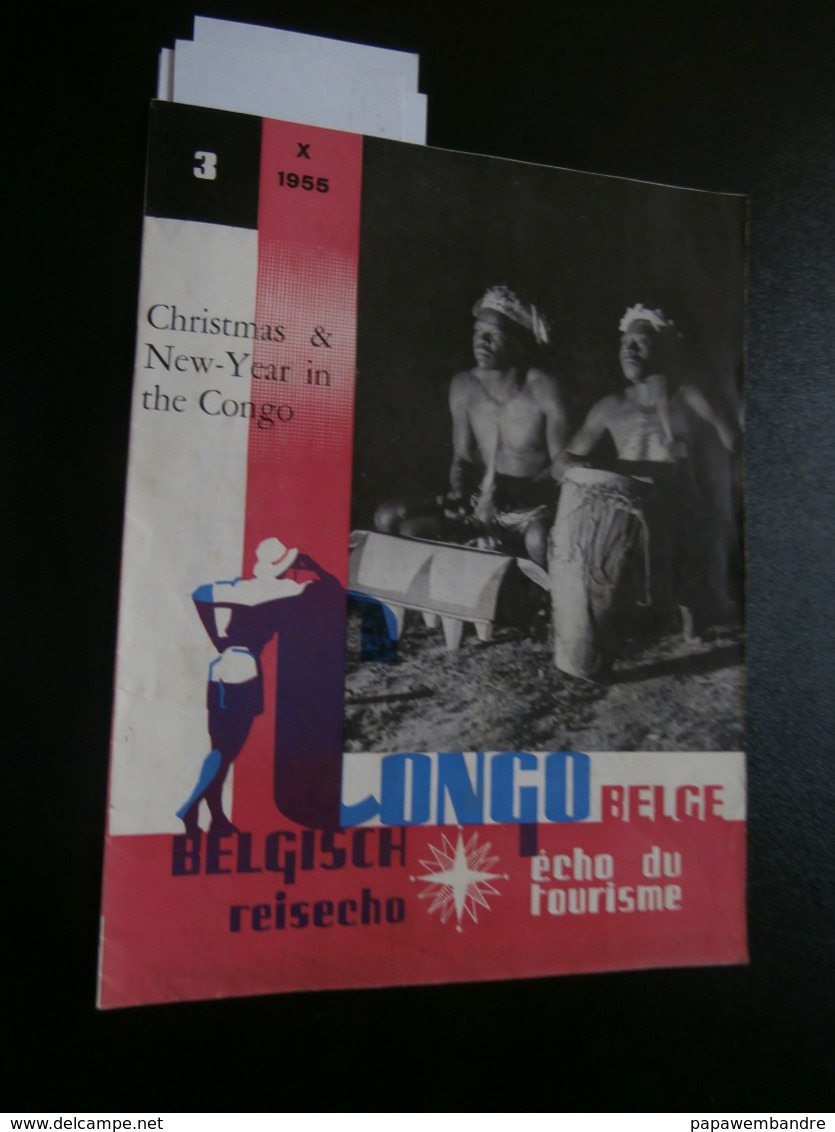 Belgisch Congo Belge : Reisecho/Echo De Tourisme 3 1955 : Bukavu, Luama, Ruanda - Andere & Zonder Classificatie