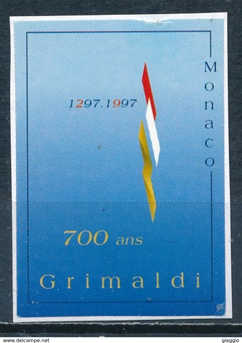 °°° MONACO - 700 ANS GRIMALDI - 1997 °°° - Usados