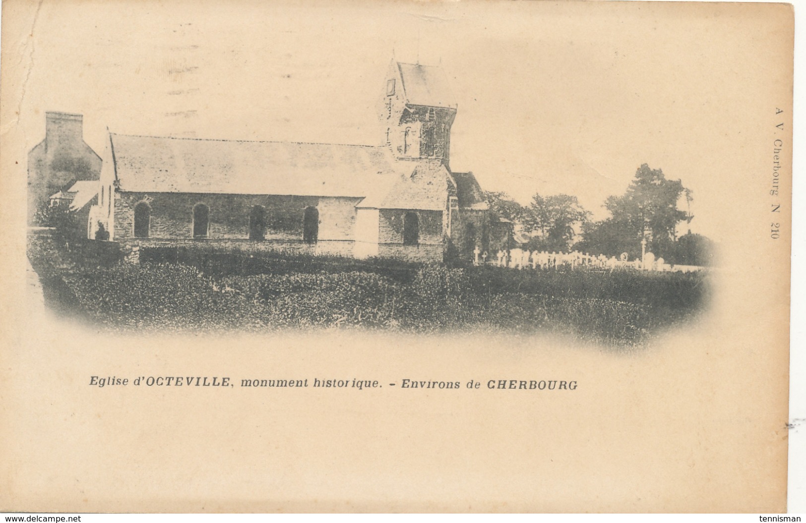 OCTEVILLE  église - Octeville