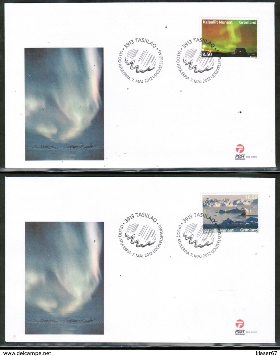 CEPT 2012 GL MI 613-14 GREENLAND FDC - 2012