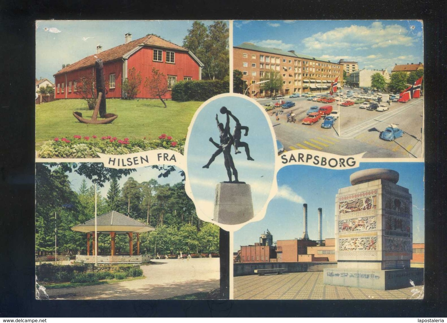 Sarpsborg. *Hilsen Fra Sarpsborg* Circulada Sarpsborg 1971. - Noruega