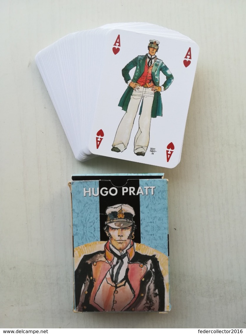 7" - RARO MAZZO DI CARTE DA POKER DI CORTO MALTESE(PRATT) - Corto Maltese