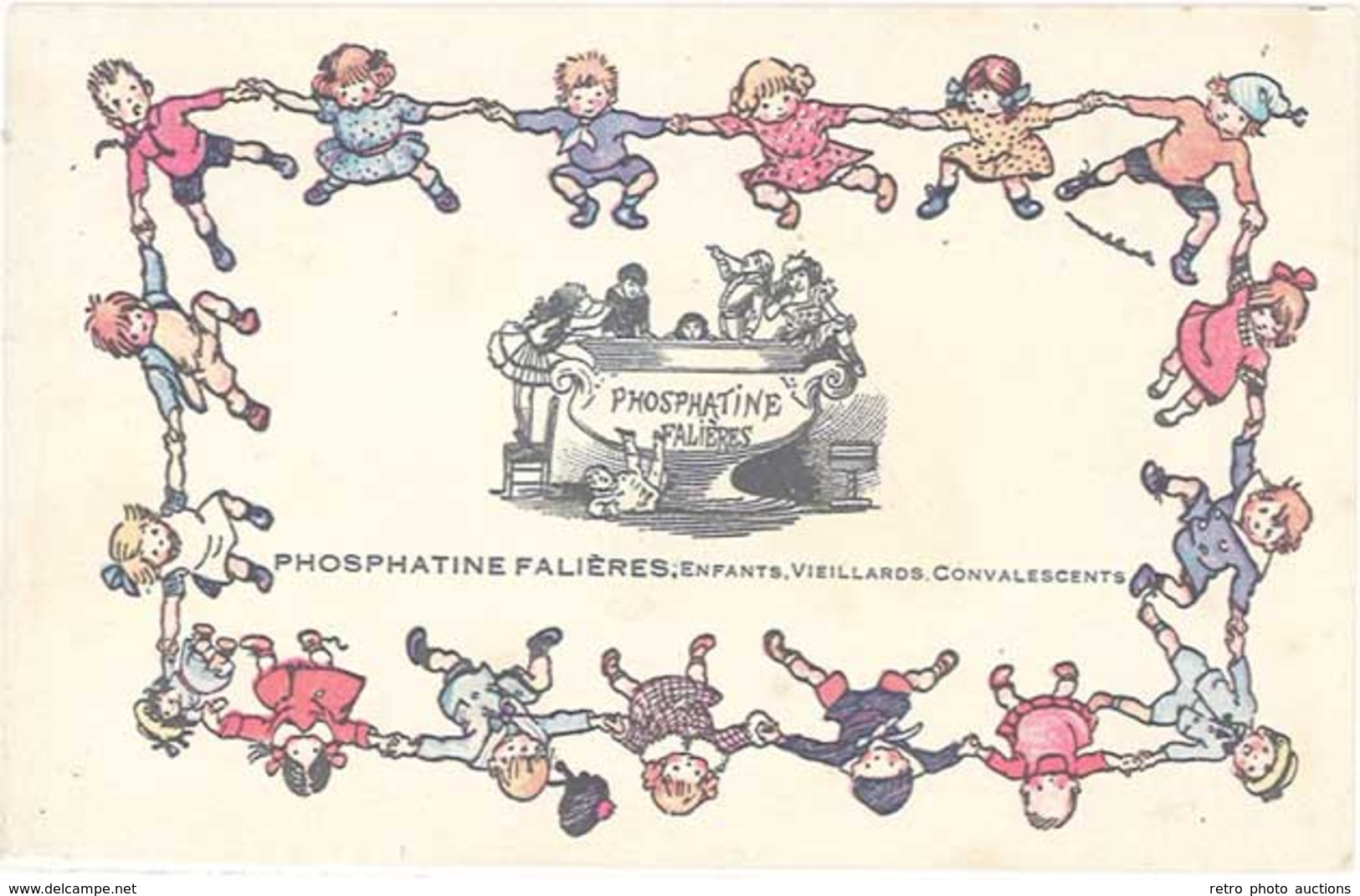 TB Phosphatine Falières, Enfants, Vieillards, Convalescents - Advertising